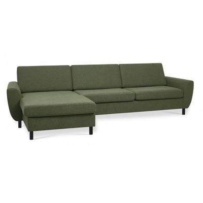 Thomas XL vendbar chaiselongsofa - Austin Winther moss Grøn
