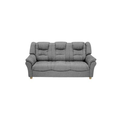 Strib 3 personers sofa grå