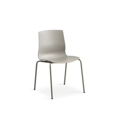 Liv - Stone Spisebordsstol med Stone metalben