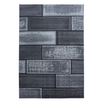 Plus 8007 tæppe - Sort - 80X300