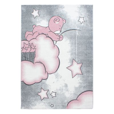 Børnetæppe Kids 580 tæppe - Pink - 120X170