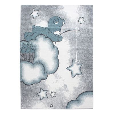Børnetæppe Kids 580 - Blå - 160X230