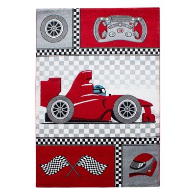 Børnetæppe Kids 460 - Rød - 120X170
