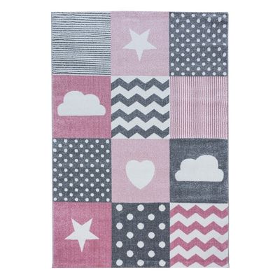 Børnetæppe Kids 620 - Pink - 120X170
