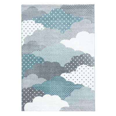 Bambi 820 børnetæppe - Blå - 120X170
