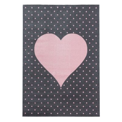 Bambi 830 børnetæppe - Pink - 160X160 (Rundt)