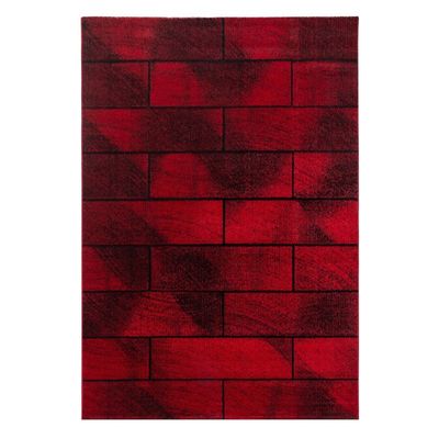 Beta 1110 tæppe - Rød - 160X230