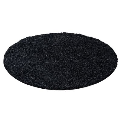 Dream 4000 Rund tæppe - Antracit - 120X120 (Rundt)