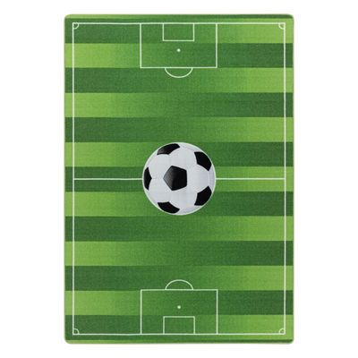 Play Børnetæppe Fodboldstadion - Grøn - 120x170