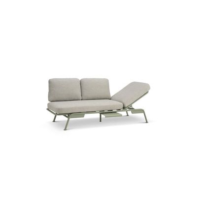 Santorini sofa / solseng / daybed Grøn