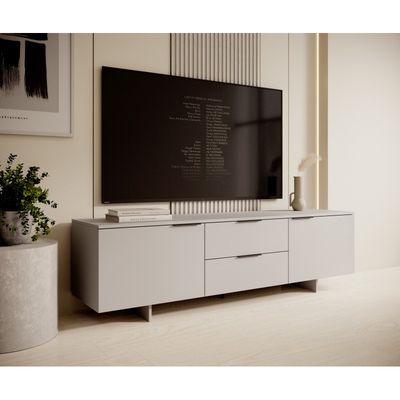 TV bord RTV2D2S ALMA sand Beige (cashmire)