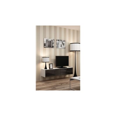 TV Stander VIGO 140 Hvid/Sort