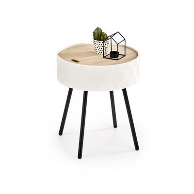 AURA c. bord, farve Hvid