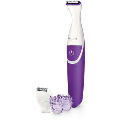 Philips Essential BRT383/15 bikinitrimmer Våt och torr Violett, Vit