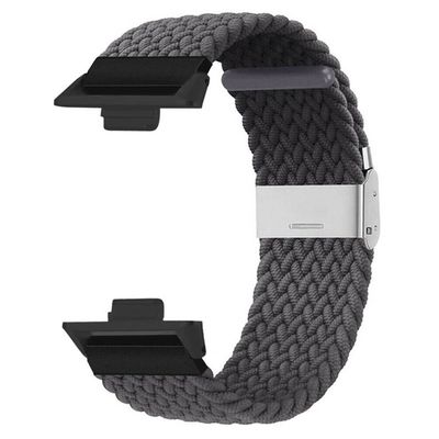 Flettet elastisk klokkereim til Huawei Watch Fit 4 Pro - Skygrey