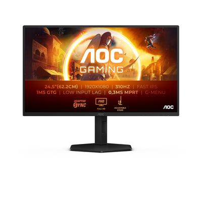AOC G4 25G4SXU tietokoneen näyttö 62,2 cm (24,5") 1920 x 1080 pikseliä Full HD LED Musta, Harmaa