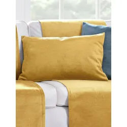 La housse coussin zippée Hagemann jaune