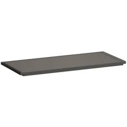 LAUFEN Kartell Ablage für Waschtisch H3853310850001, 460x200x15mm, rauchgrau
