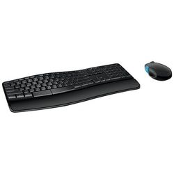 Sculpt Comfort Desktop - keyboard and mouse set - Russian - Tastatur & Maus Set - Russich - Schwarz