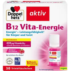 DOPPELHERZ B12 Vita-Energie Trinkampullen 30 St