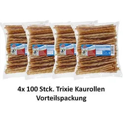 Trixie Kaurollen | 400St. Hundesnack gedreht 12cm lang 5 bis 6 mm Ø