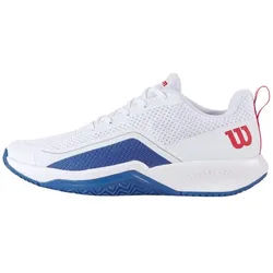 Wilson Rush Pro Lite Allcourt weiss/blau Herren Tennisschuh weiß 46 2/3 EU