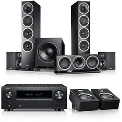 THEATER 500 Surround + DENON X3800H für Dolby Atmos "5.1.2"