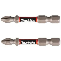 Makita Torsion Bit PH2 Impact Premier 50mm 2 Stück Schlagschrauber E-03274