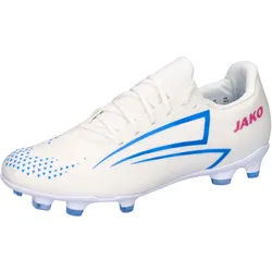 Jako Unisex Fussballschuhe RS89 Team FG/AG 5551-667 40 - Weiß/Rhodamine Rot/Blau - 40