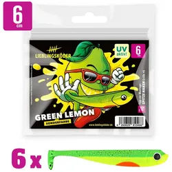 Lieblingsköder Kunstköder Lieblingsköder Gummifische 6cm - 6 Angelköder