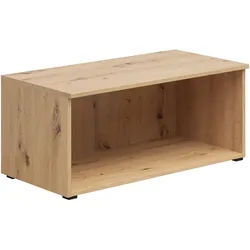 Xxxl Regalaufsatz , Eiche Artisan , Holzwerkstoff , 80x35x40 cm , FSC Mix , Wohnzimmer, Regale, Bücherregale