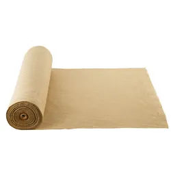 VEVOR Jute Stoff, Sackleinen-Stoffrolle, 50x50 hochdichte breite natürliche Sackleinen-Stoffrollen, 914mmx45,7m, für Dekoration, Handwerk, Hochzeit, Gartenarbeit, Pflanzen- & Baumwinterabdeckung