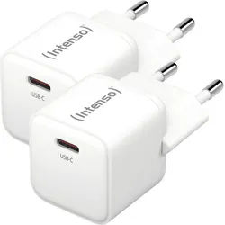 Intenso Intenso Power Adapter W30C GaN Duopack Weiss Handy-Netzteile