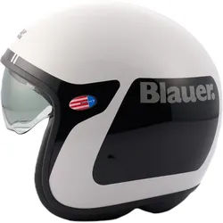 Blauer Pilot GO Jethelm, schwarz-weiss, Größe XL für Männer