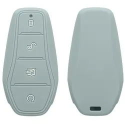 kwmobile Smartwatch-Armband Autoschlüssel Silikon Hülle für, Schlüsselhülle Schlüssel Case Cover grün