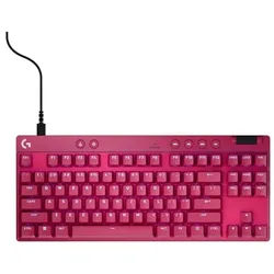 G PRO X TKL - Linear - Linear - Gaming Tastaturen - Französisch - Pink