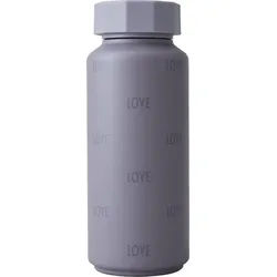 Tone-On-Tone Love Thermo-Flasche violett