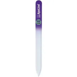 APOLINE Nagelfeile Glas 14 cm lila 1 St.