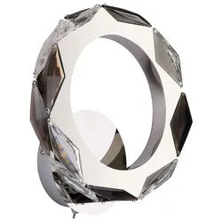 GLOBO LIGHTING LED Wandleuchte, LED-Leuchtmittel fest verbaut, Neutralweiß, Wandlampe Wandleuchte Kristalllampe LED Treppenhauslampe Flurleuchte