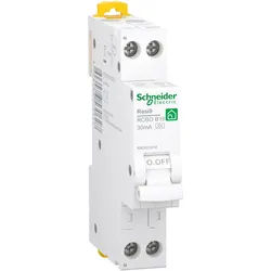 Schneider R9DX01616 FI/LS-Schalter 1polig+N, 16A, B-Charakteristik