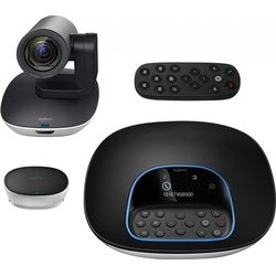 Logitech ConferenceCam GROUP, HD 1080p, schwarz 1920x1080, USB, Bluetooth, Fernbedienung