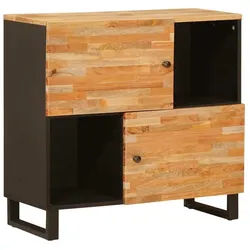 vidaXL Sideboard 80 x 33 x 75 cm Seitenschrank Uni braun