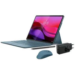 Lenovo Yoga Tab Plus 16GB 256GB Wifi - Tidal Teal + Charging Adaptor & Yoga Pro Mouse Tidal Teal Qualcomm® Snapdragon 8 Gen 3 Prozessor 3,30 GHz , Android 14 or Later, 256 GB UFS 4.0
