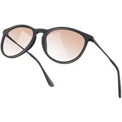 LuxusKollektion Retrosonnenbrille Sonnenbrille Polarisierte UV400 Damen Cateye Retro Farbverlauf Orange