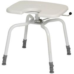 Nordic 360° Drehbarer Duschhocker Practice mit Intimausschnitt 1 St