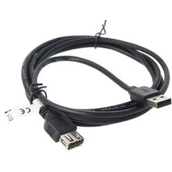 USB Verlängerungskabel USB 2.0 Länge 1,8 Meter doppelt geschirmt
