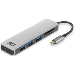 ACT USB-C Hub Kartenleser AC7050