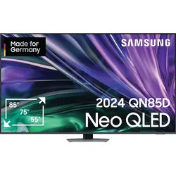 SAMSUNG GQ85QN85D NEO QLED TV (Flat, 85 Zoll / 214 cm, UHD 4K, SMART TV, Tizen)