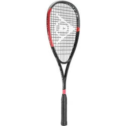 Dunlop Squashschläger Blackstorm Carbon 140g/kopflastig schwarz/rot - besaitet