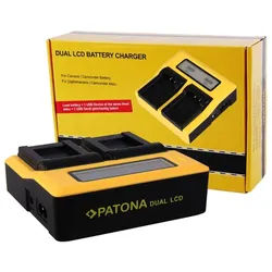 Dual LCD Ladegerät f. Fujifilm NP-W126 FinePix HS30 EXR HS30EXR HS-30EXR HS33 EXR